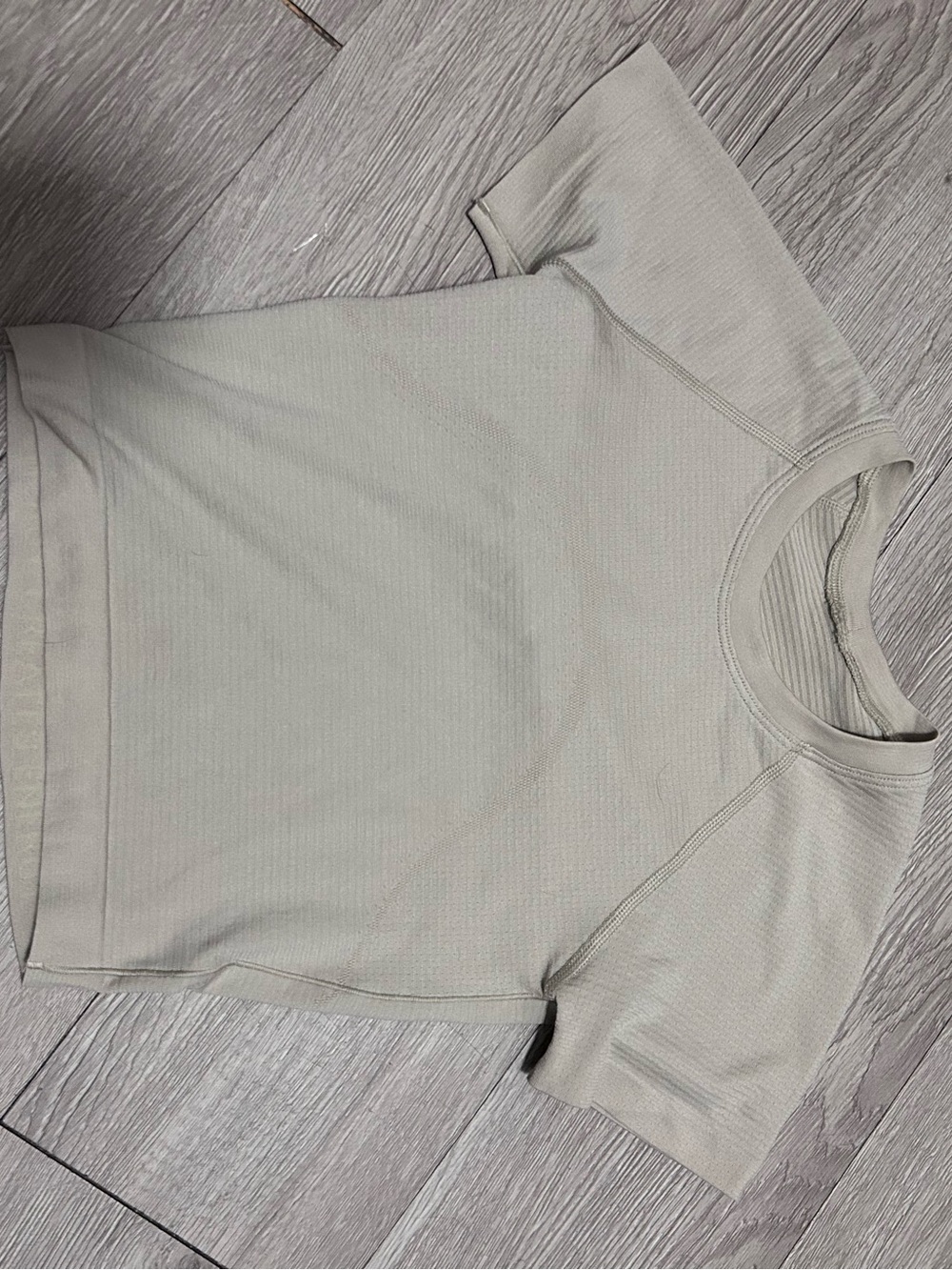 lululemon athletica Ribbed Short Sleeve Crewneck Top - Sage Green